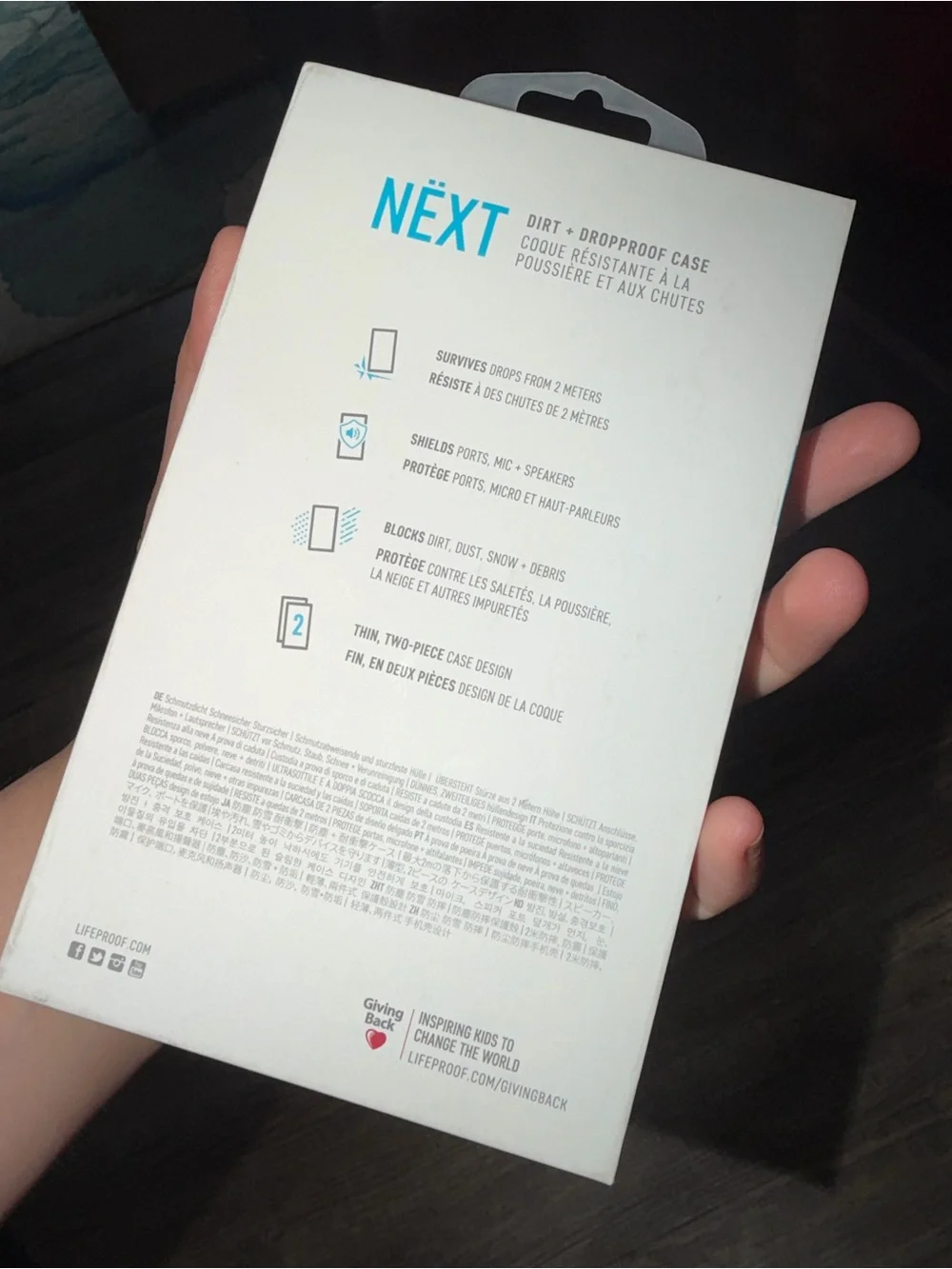 next lifeproof clear